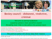 Tablet Screenshot of bexley-is-bonkers.co.uk